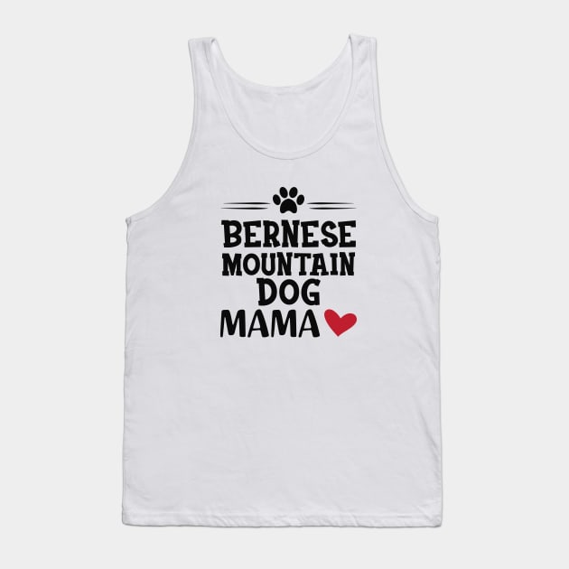 Bernes mountain dog mama Tank Top by KC Happy Shop